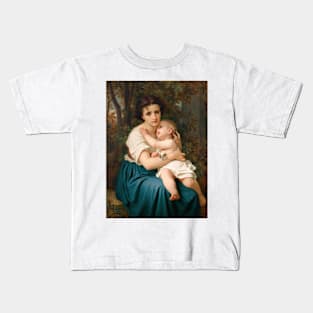 Thoughts of the Future by Hugues Merle Kids T-Shirt